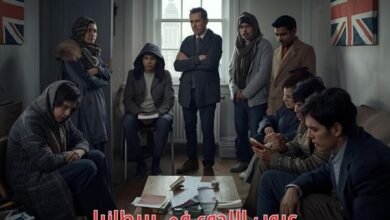 عيوب اللجوء في بريطانيا