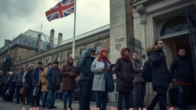 كم يستغرق طلب اللجوء في بريطانيا