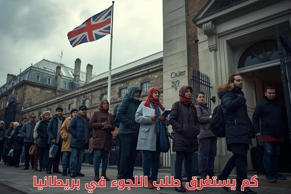كم يستغرق طلب اللجوء في بريطانيا