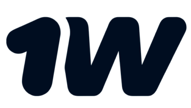 Logo 1win - platforma gamingowa