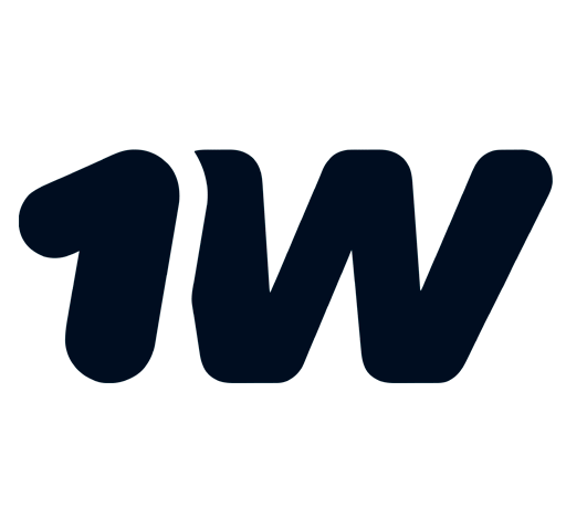 Logo 1win - platforma gamingowa