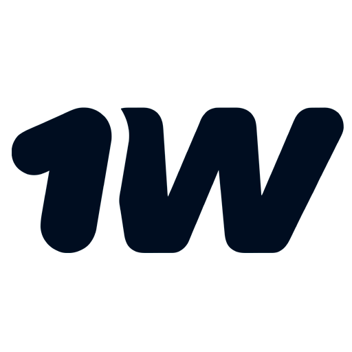 Logo 1win - platforma gamingowa