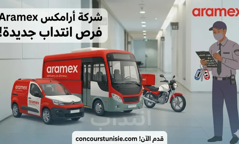 شركة أرامكس Aramex تنتدب أعوان بمختلف فروعها – عروض الشغل في تونس 2026